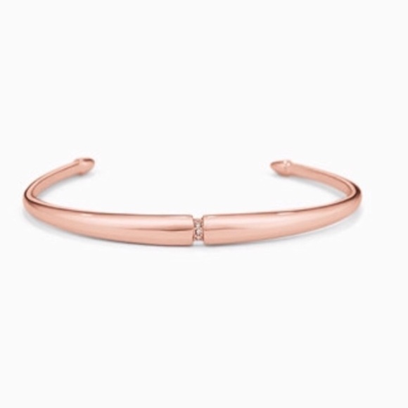 Stella & Dot Jewelry - :: S&D Pavé Inset RoseGold Cuff Bracelet